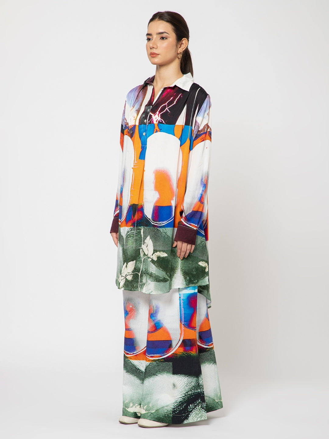 I waited for you at the platform kurta set