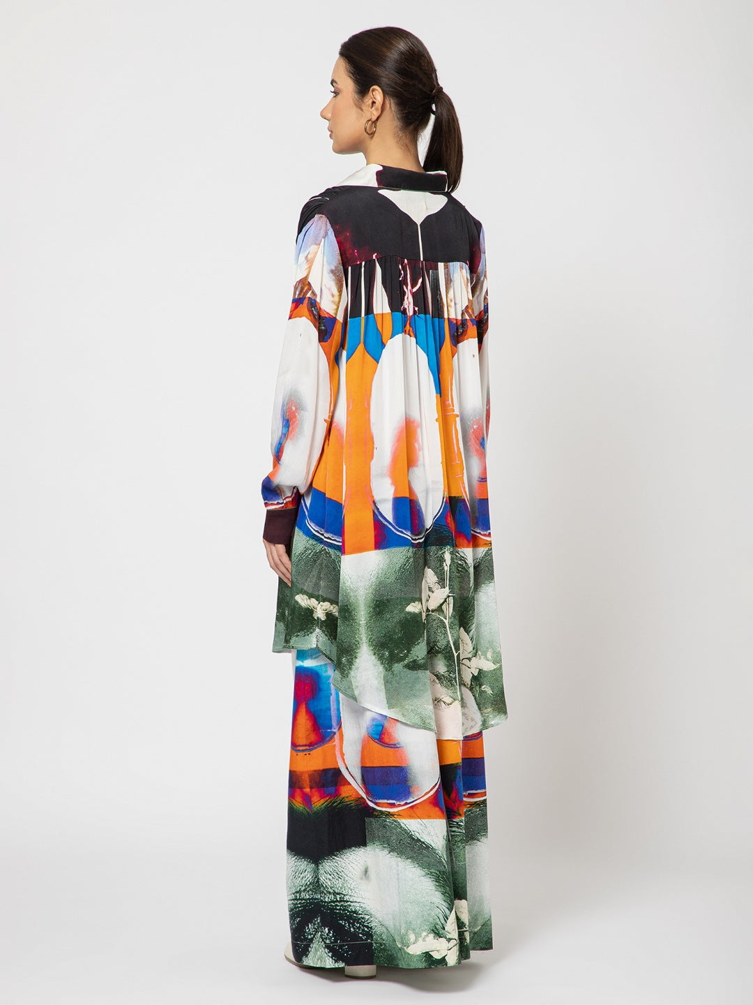 I waited for you at the platform kurta set