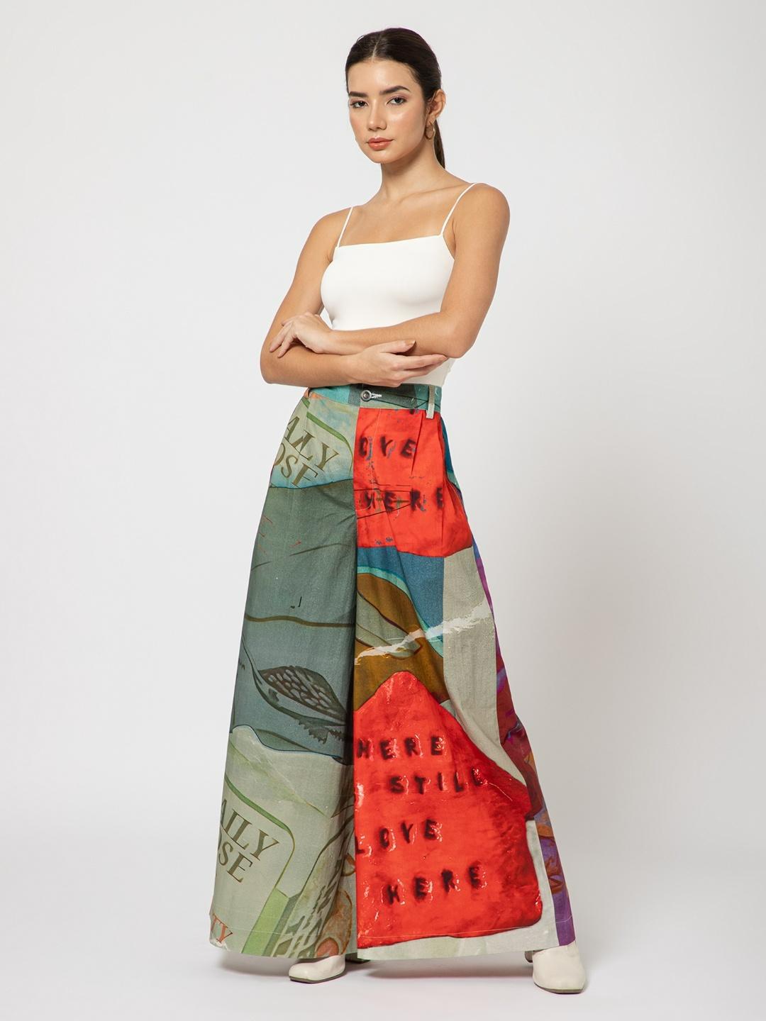 Two strangers wide leg trouser by Naaraz