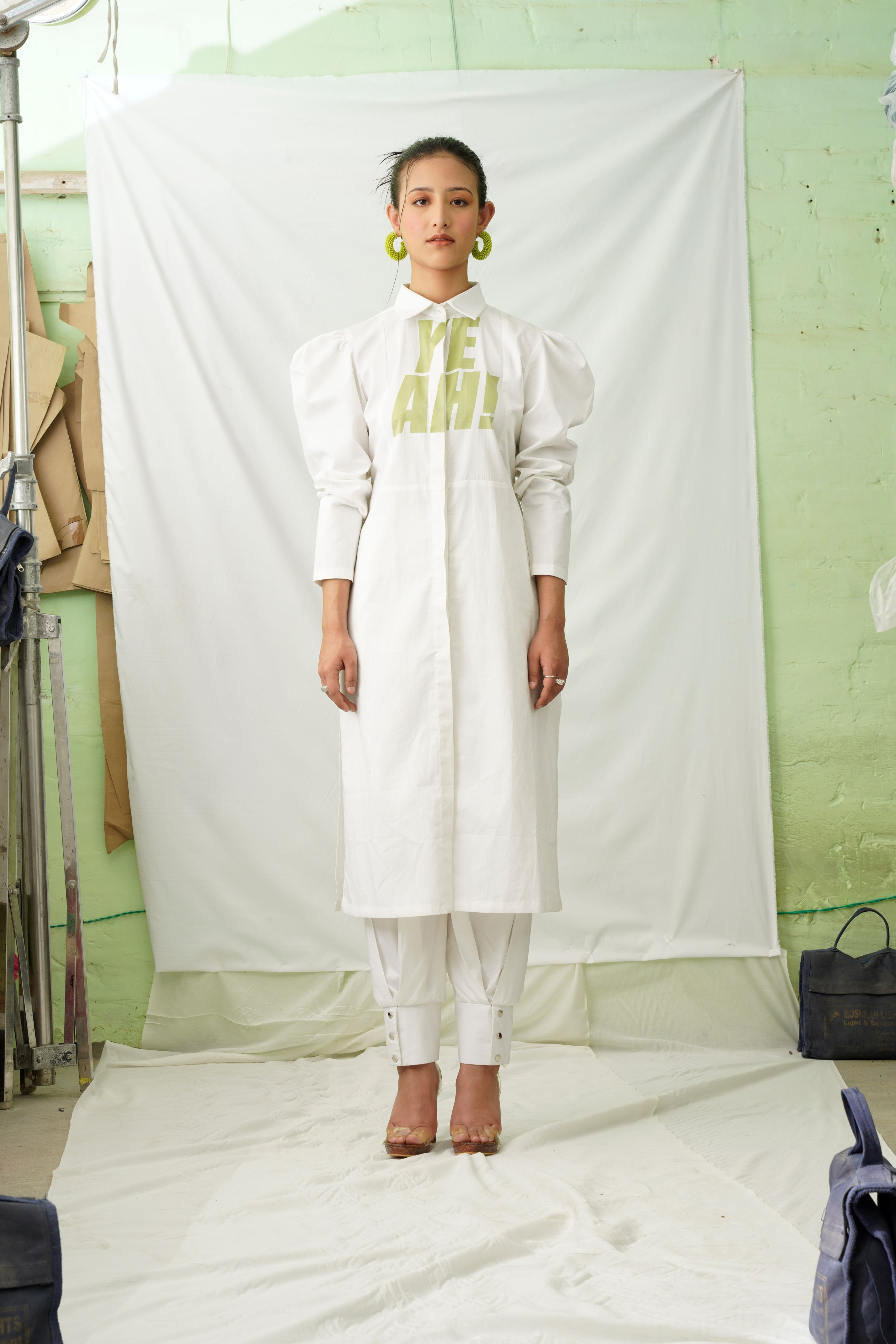 How long have you been with her ? kurta set