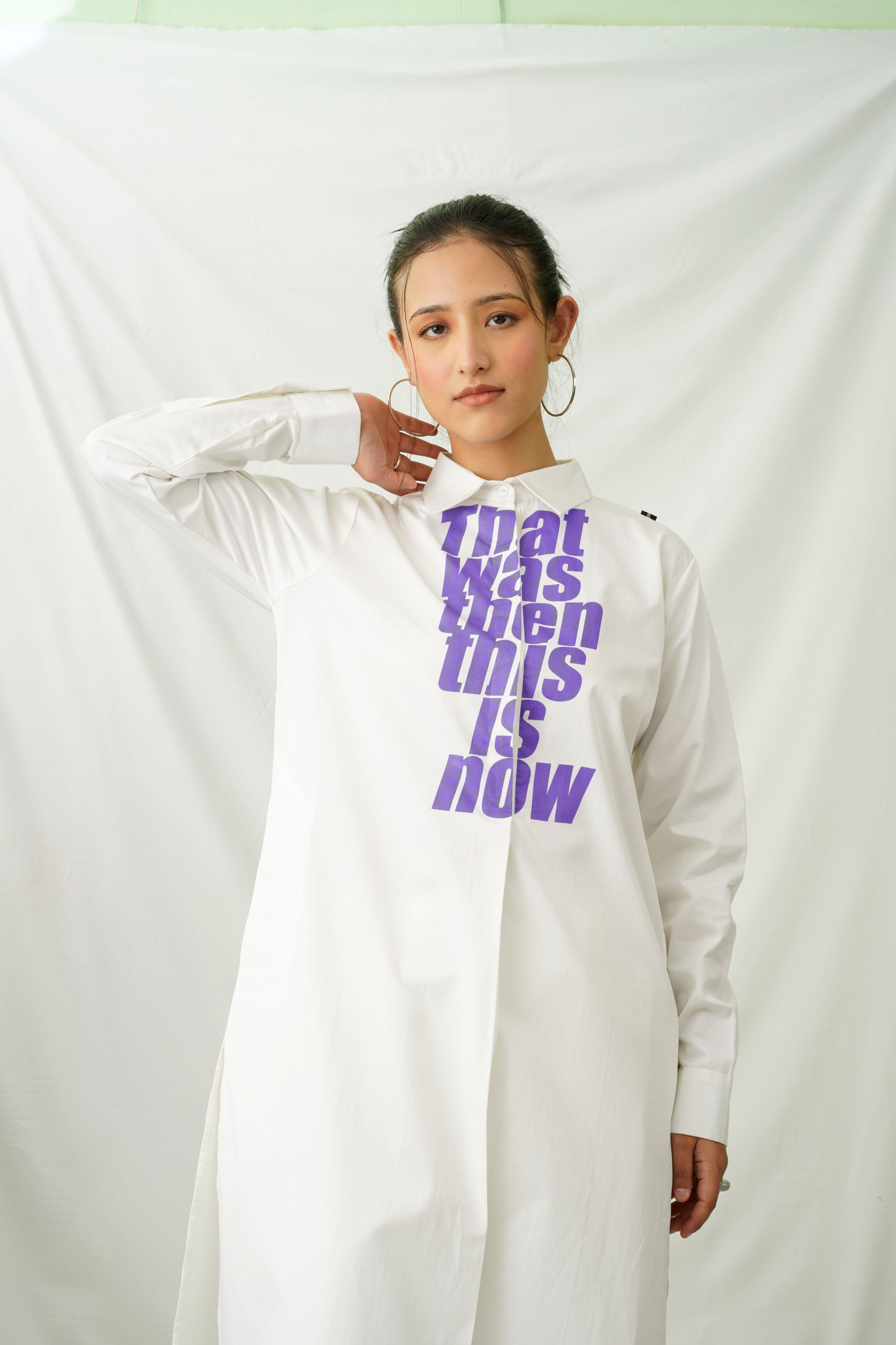 I dont think of the past now Kurta set